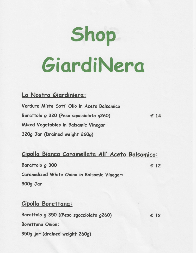 La Botteghina - Cucina, Vini e Salumi Photo Menu 9