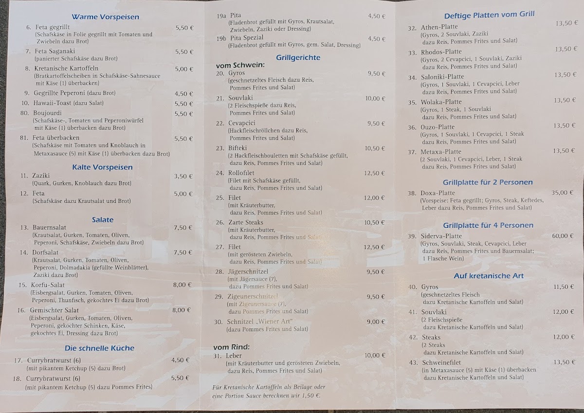 Gasthaus Meinecke Photo Menu 3