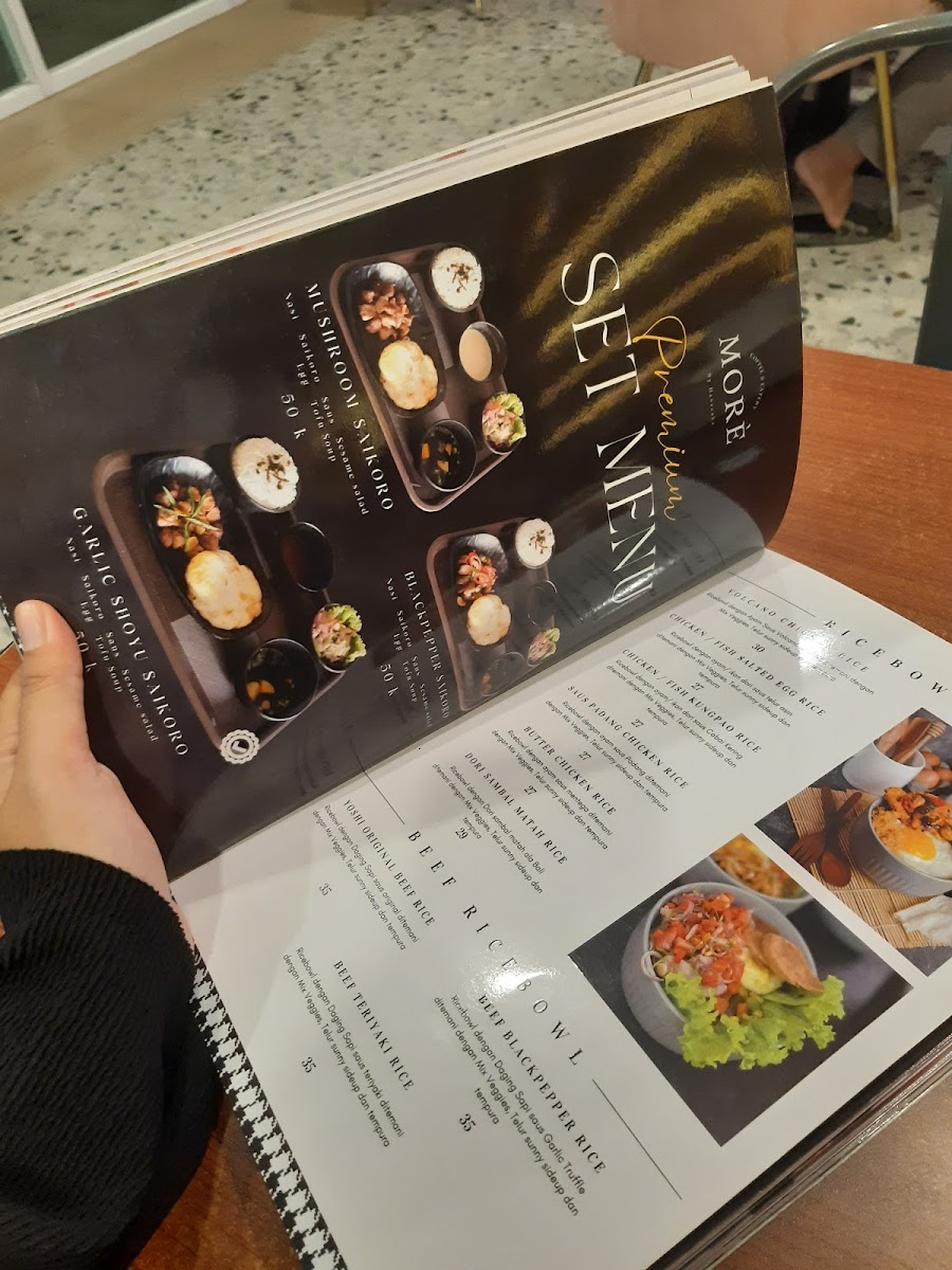 Morè Coffee and Eatery by Hanacake Photo Menu 6