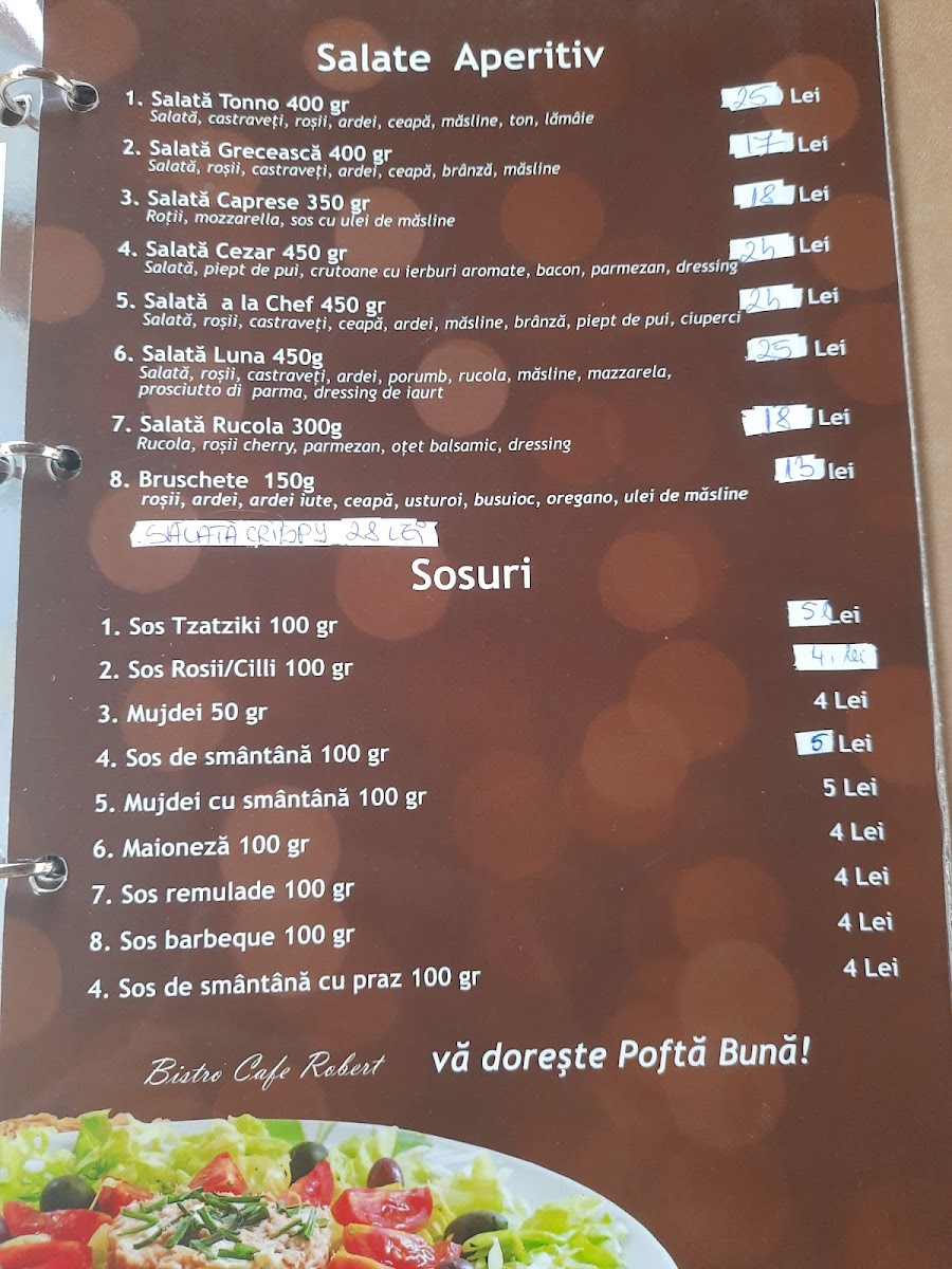 Bistro Cafe Robert Photo Menu 1