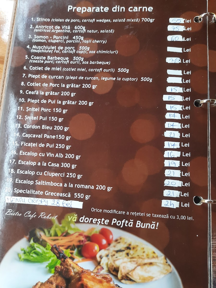 Bistro Cafe Robert Photo Menu 4
