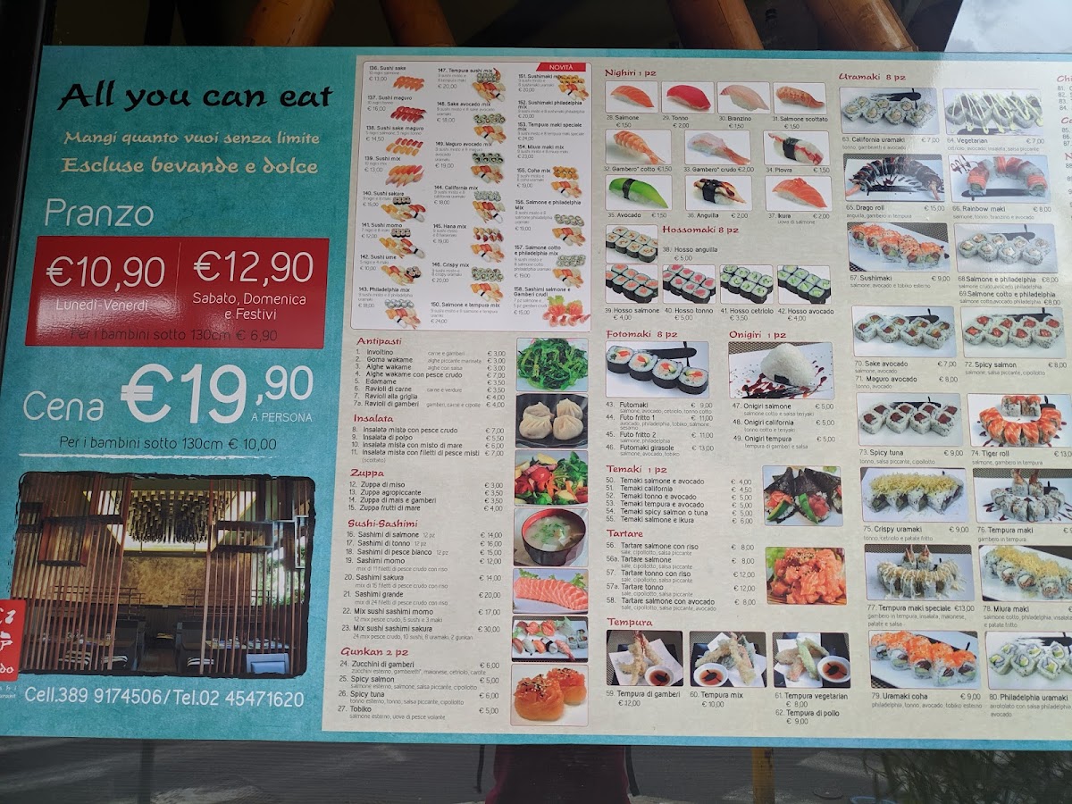 Kura Sushi Photo Menu 6