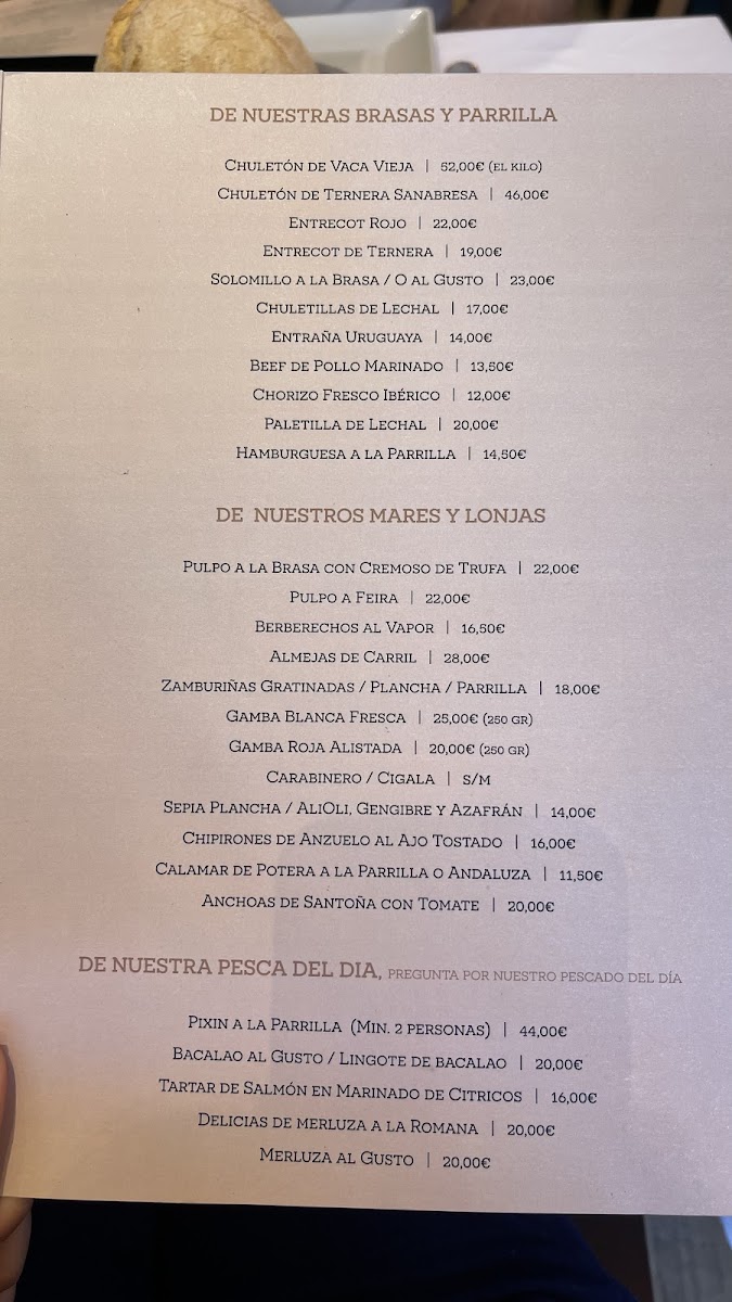 La Parrilla Sanabresa Photo Menu 6