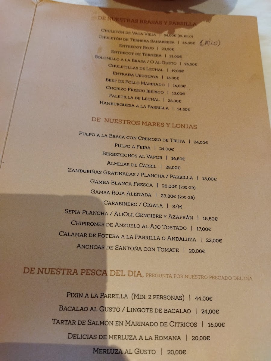 La Parrilla Sanabresa Photo Menu 7