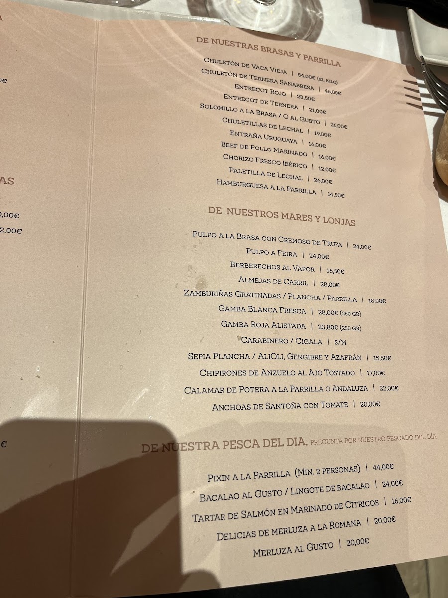 La Parrilla Sanabresa Photo Menu 9
