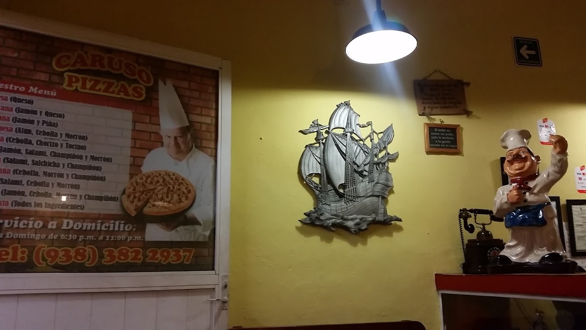 Caruso Pizzas Photo Menu 3