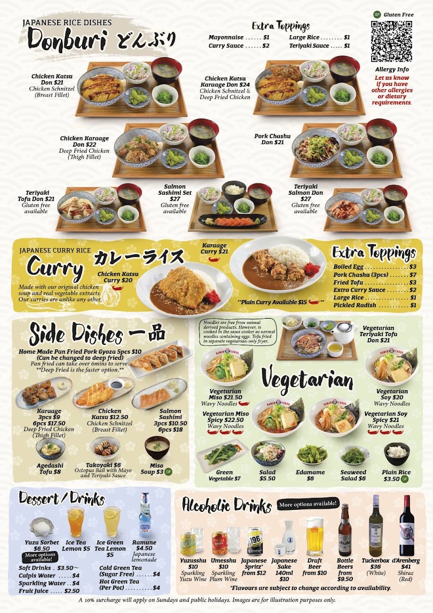 Ramen Zundo Chatswood Photo Menu 2