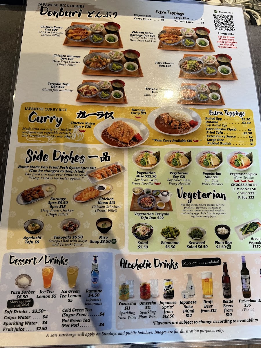 Ramen Zundo Chatswood Photo Menu 6