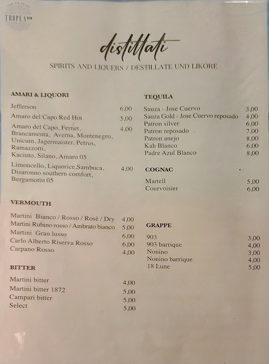 ALBIN’S RESTAURANT Photo Menu 6
