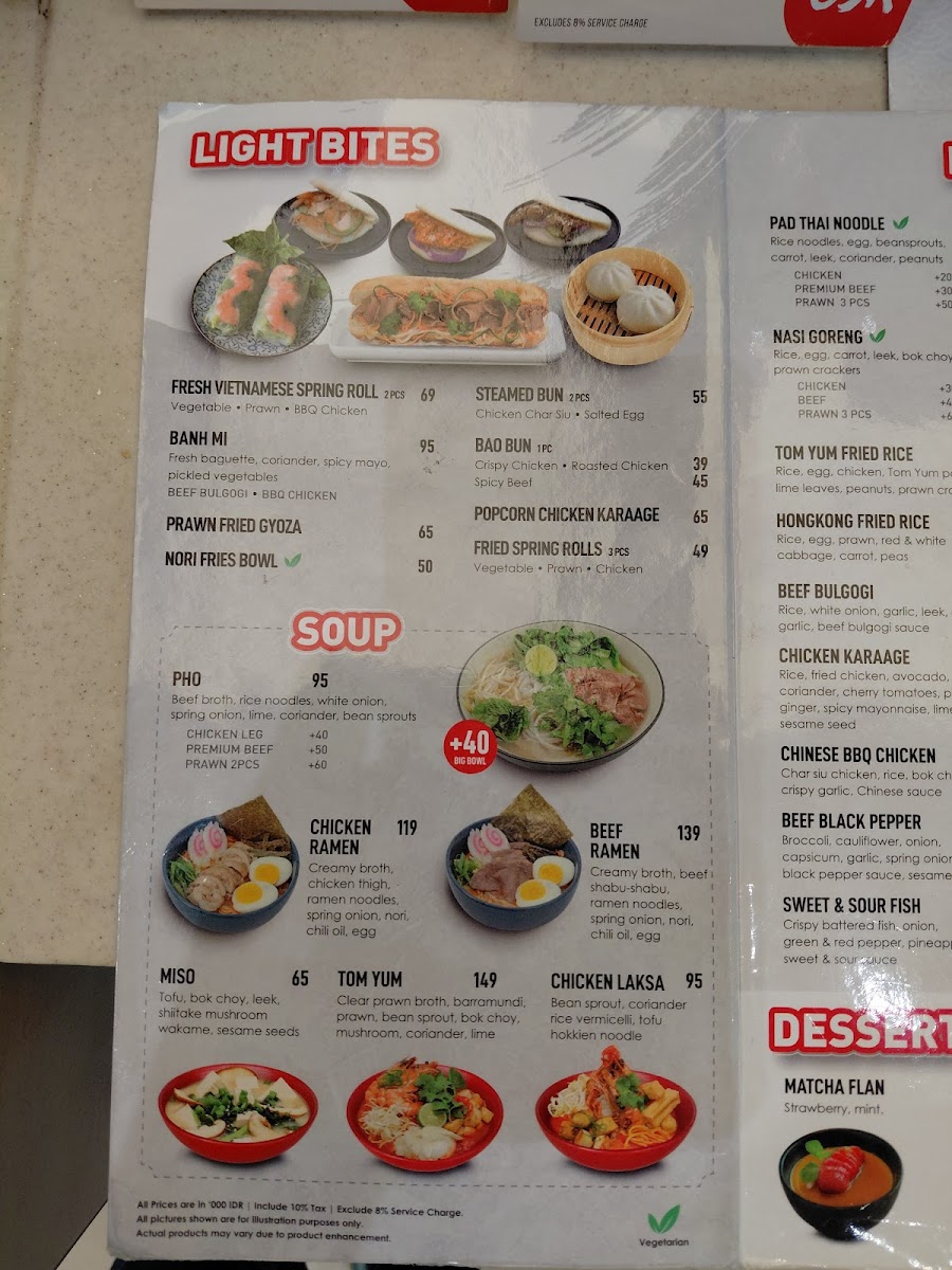 Two Tigers Sushi and Noodles Photo Menu 2