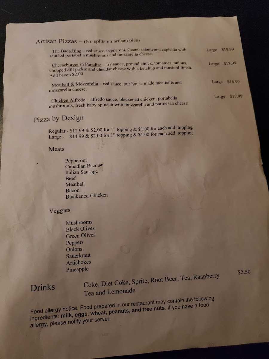 Eldora Social Club Photo Menu 8