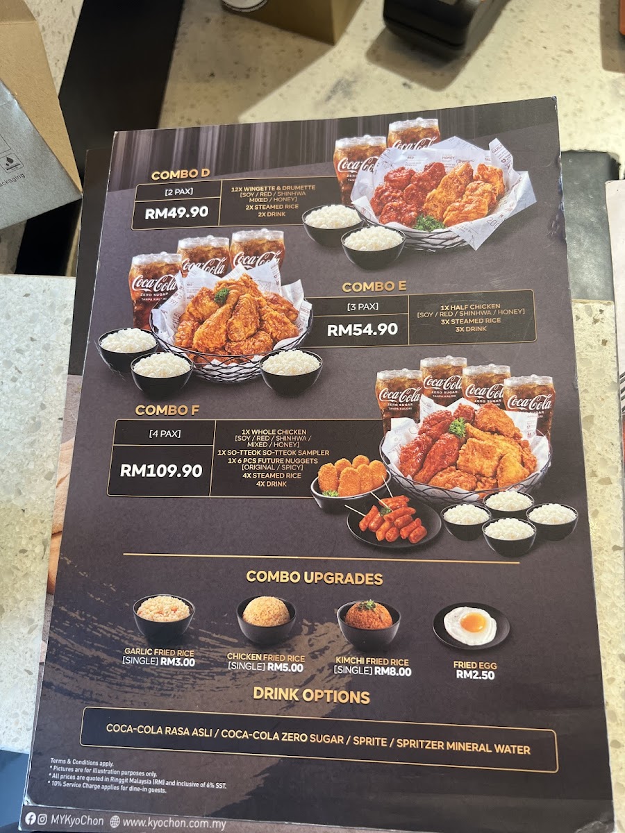 KyoChon Chicken @ Bangi Seksyen 9 Photo Menu 2