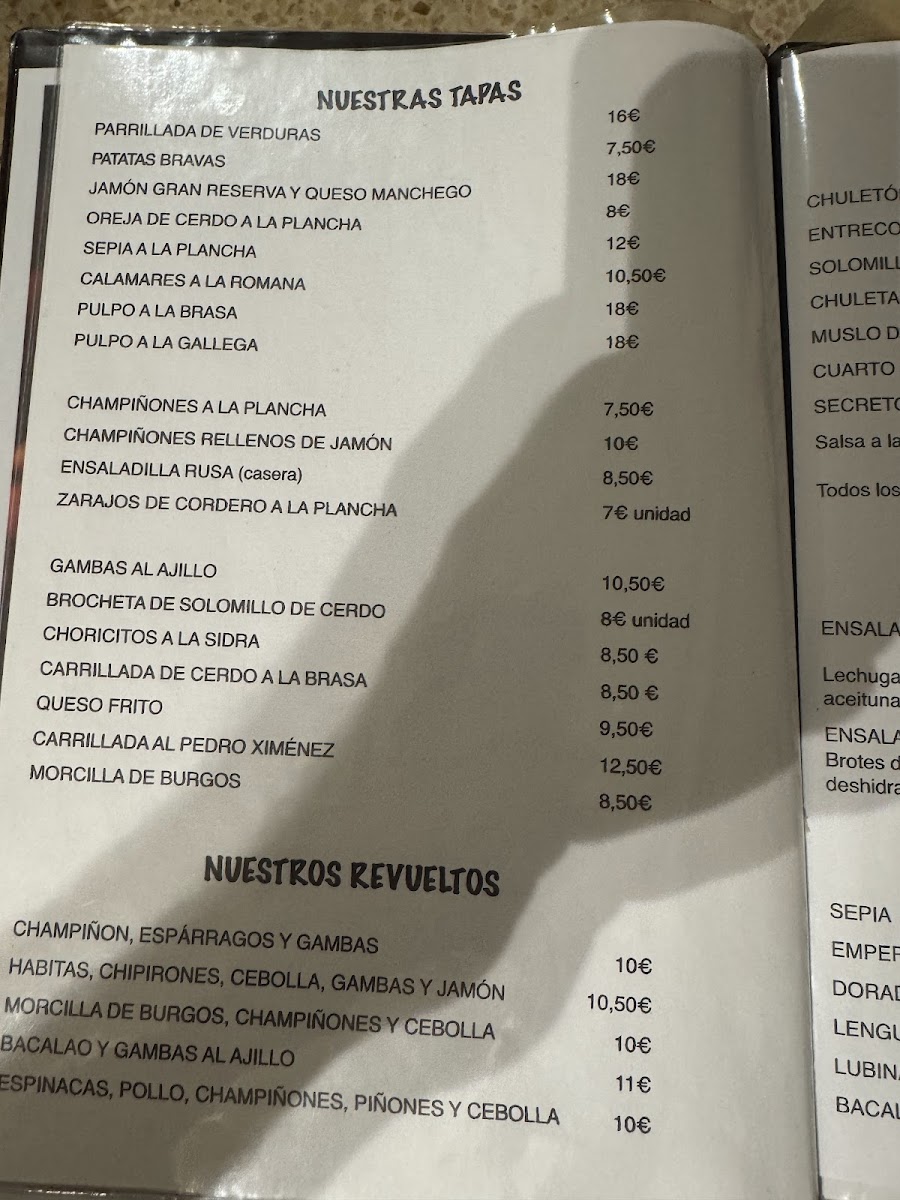 Restaurante Dalma Photo Menu 2