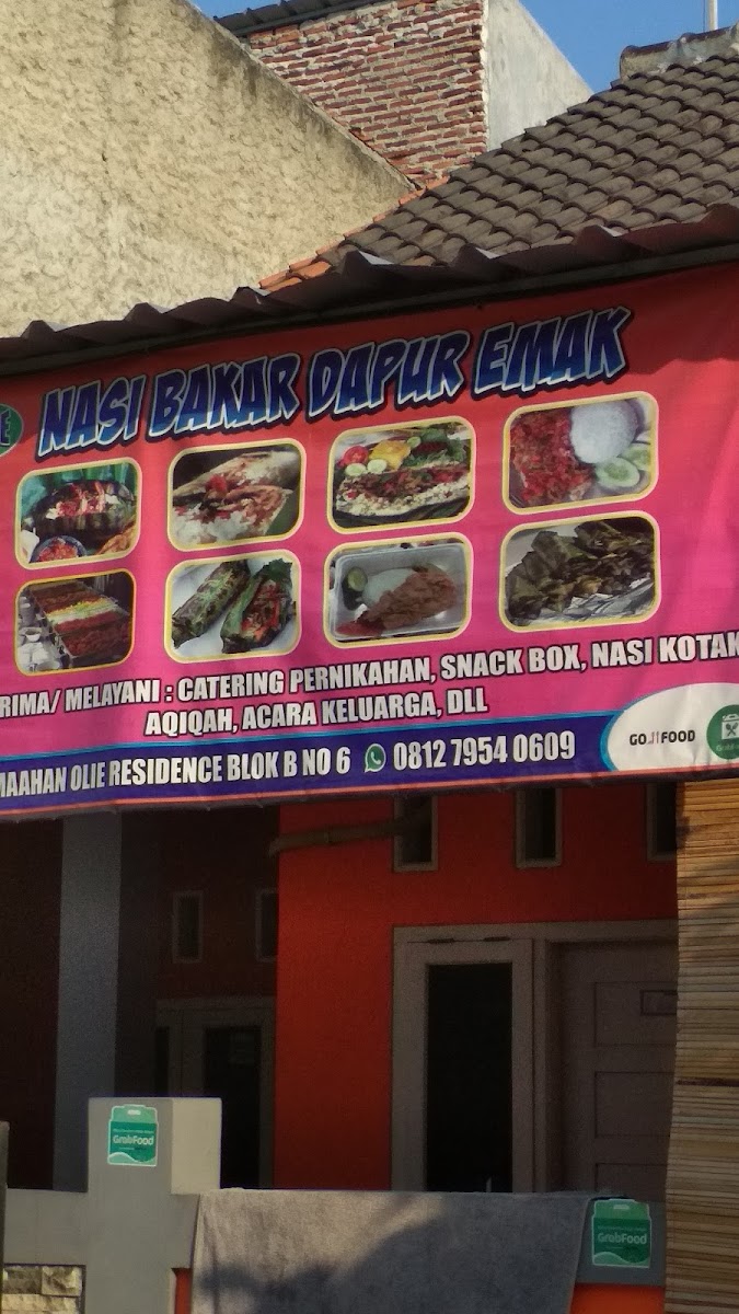 Nasi bakar dapur emak