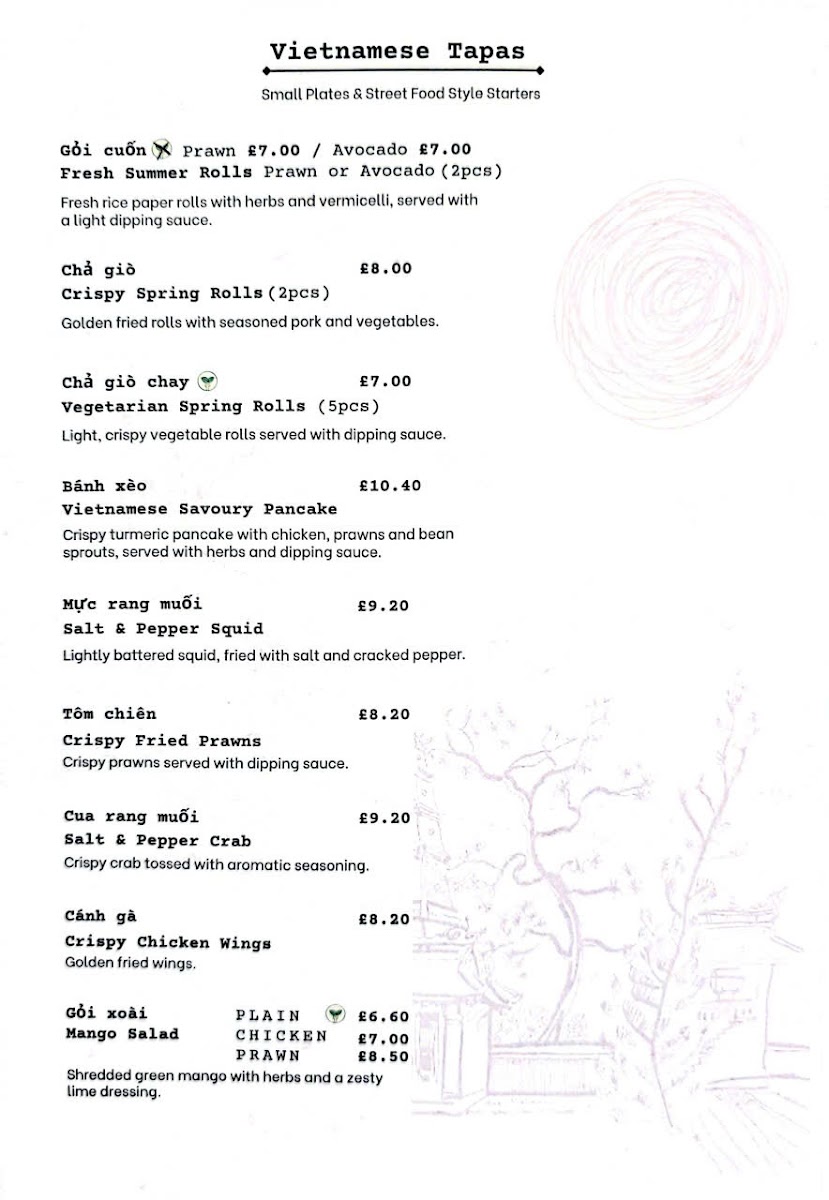 Cô Lê Vietnamese Restaurant Photo Menu 3
