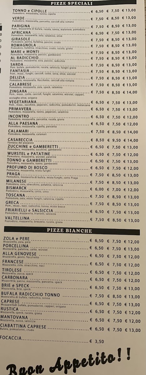 Pazzi di Pizza Photo Menu 2