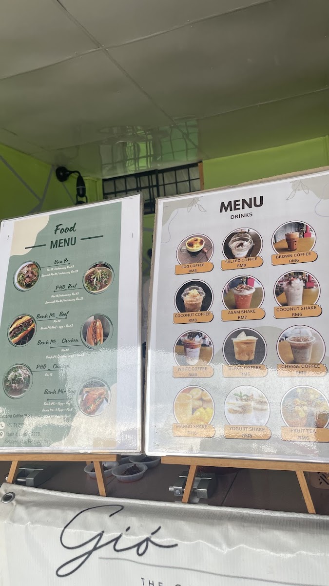 GIÓ Coconut Coffee Store Photo Menu 10