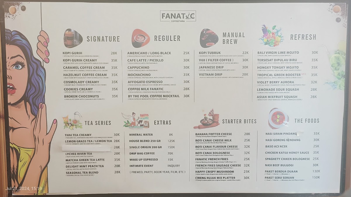 Fanaticoffee - Coffeetaria Photo Menu 4
