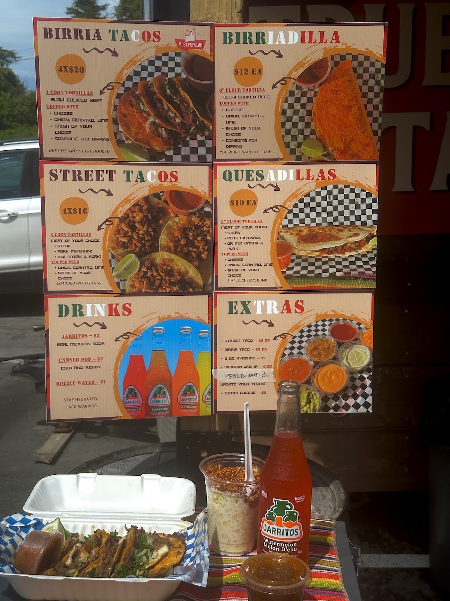 True North Tacos Photo Menu 2