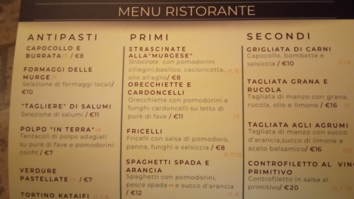 Trullo del Conte Ristorante Pizzeria Photo Menu 10