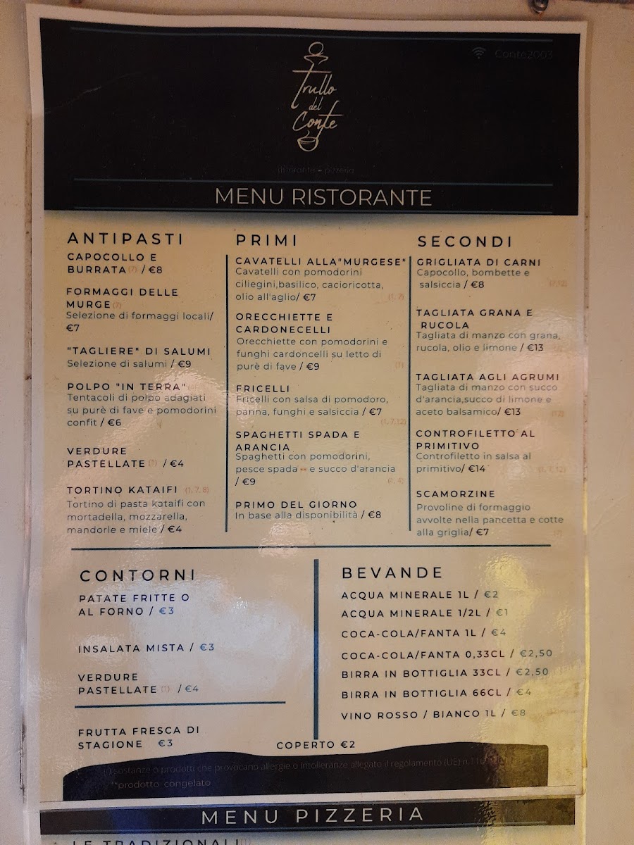 Trullo del Conte Ristorante Pizzeria Photo Menu 8