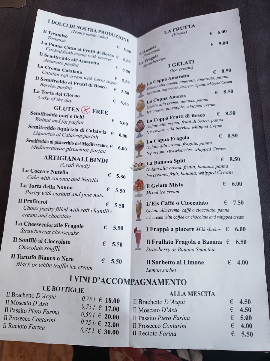 Ristorante Miralago Costermano Photo Menu 1