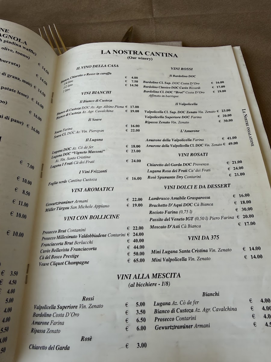 Ristorante Miralago Costermano Photo Menu 5