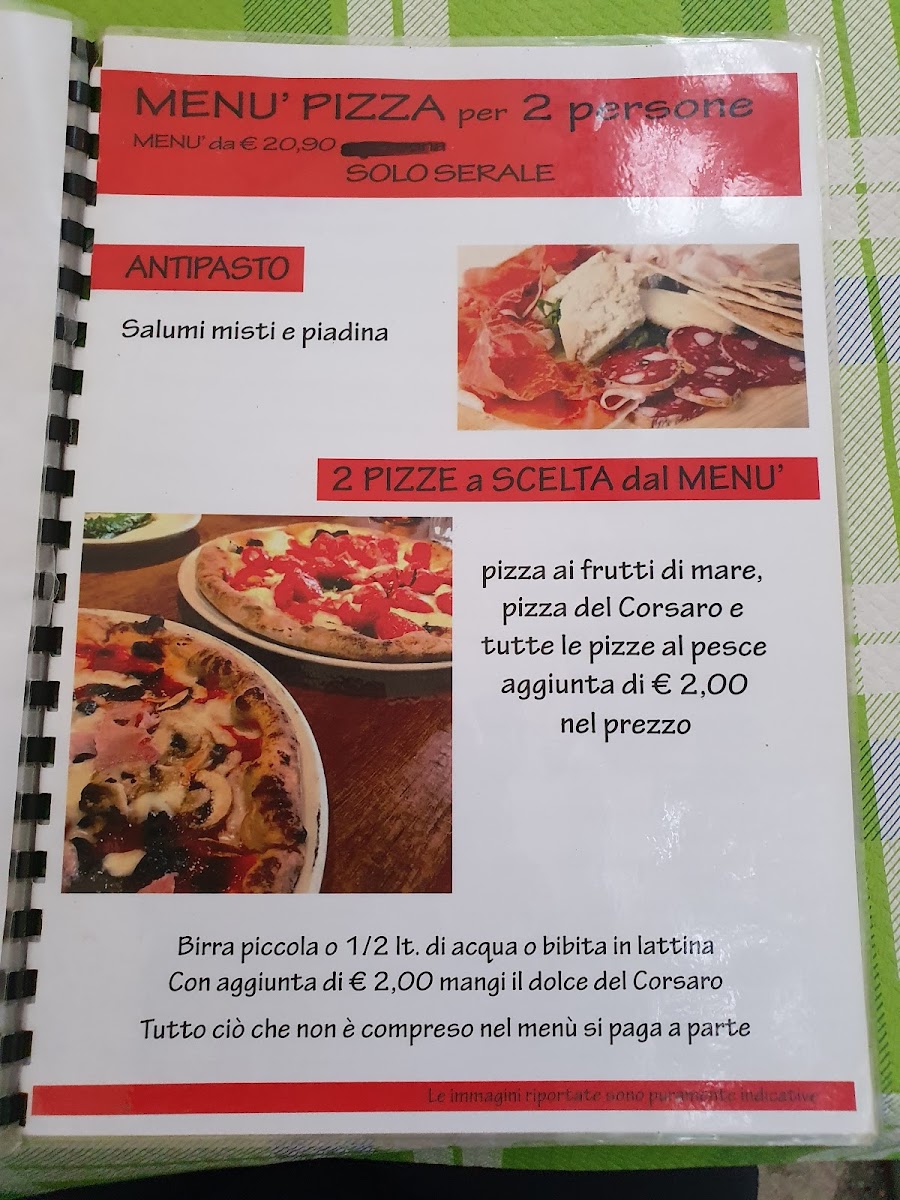 Ristorante La Locanda del Corsaro Photo Menu 2