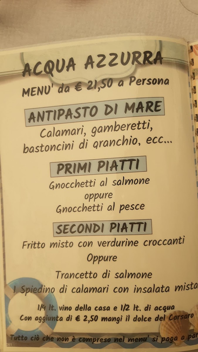 Ristorante La Locanda del Corsaro Photo Menu 8