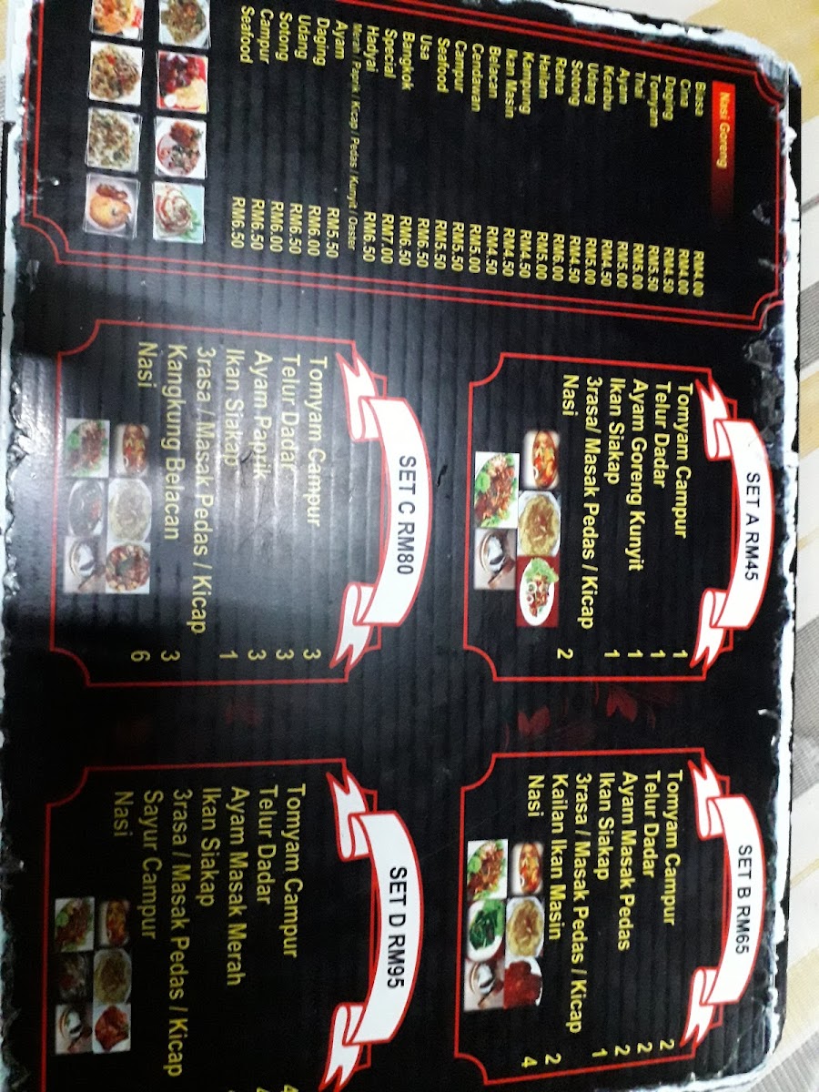 Iqbal Tomyam Photo Menu 2