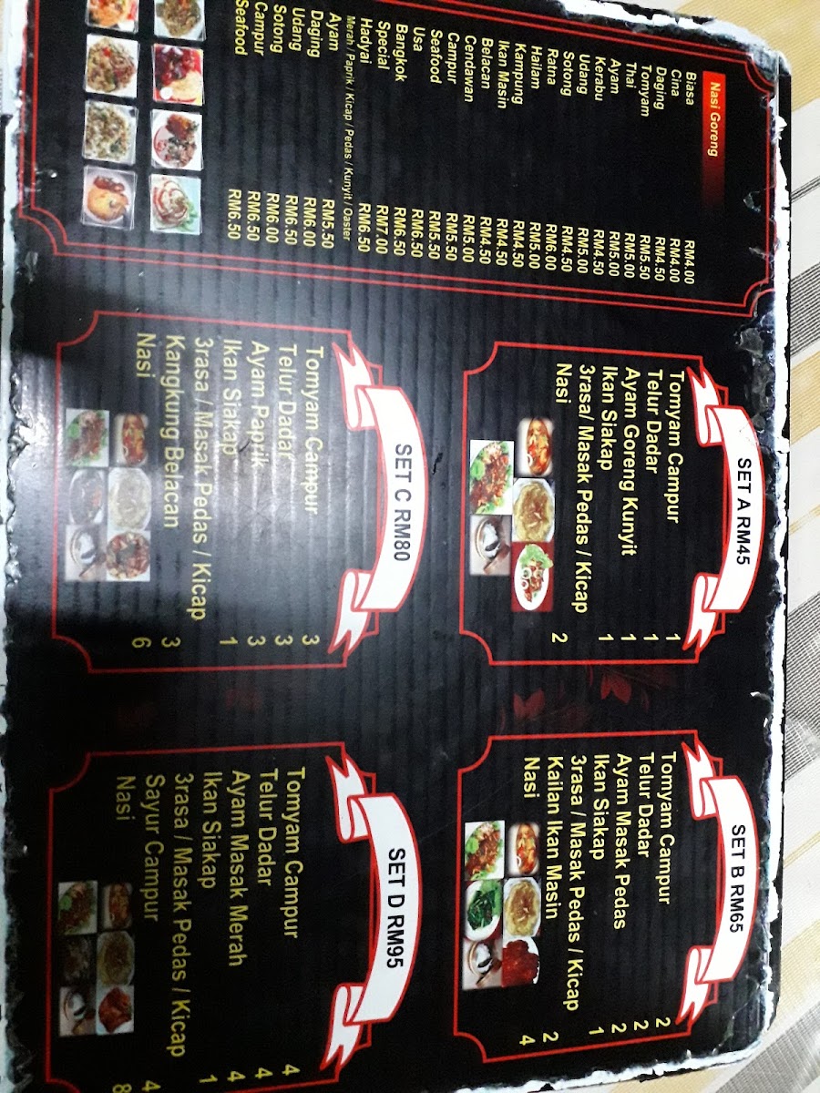 Iqbal Tomyam Photo Menu 3