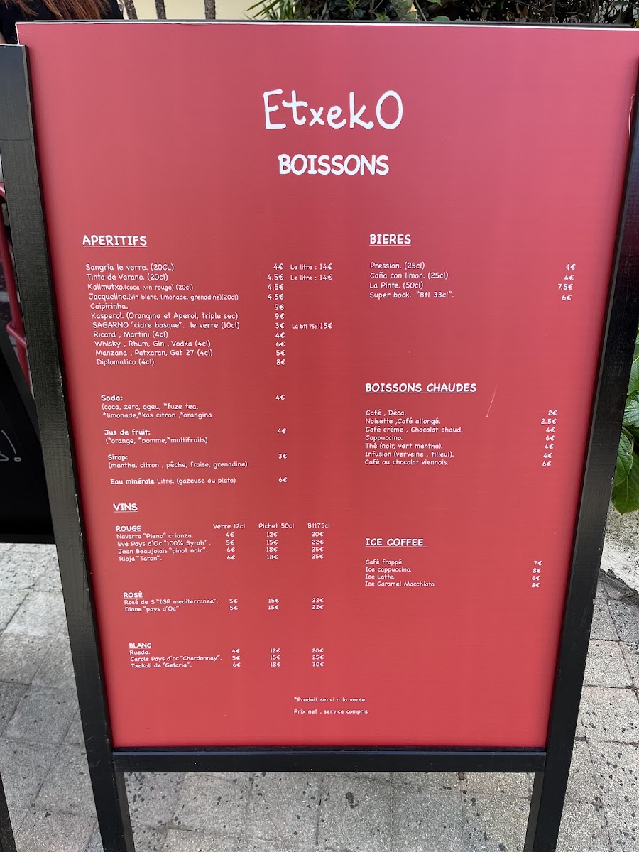 Bistrot Etxeko Photo Menu 2