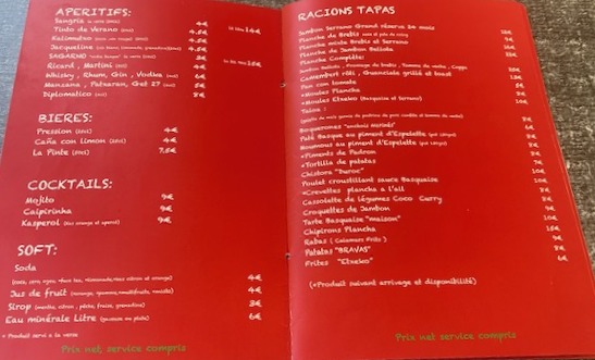 Bistrot Etxeko Photo Menu 4
