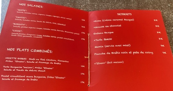 Bistrot Etxeko Photo Menu 6