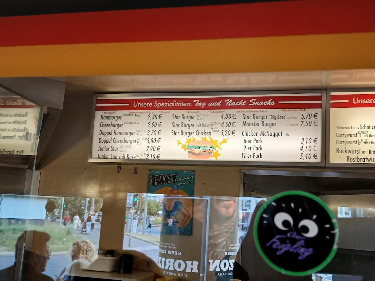 Star Burger Photo Menu 3