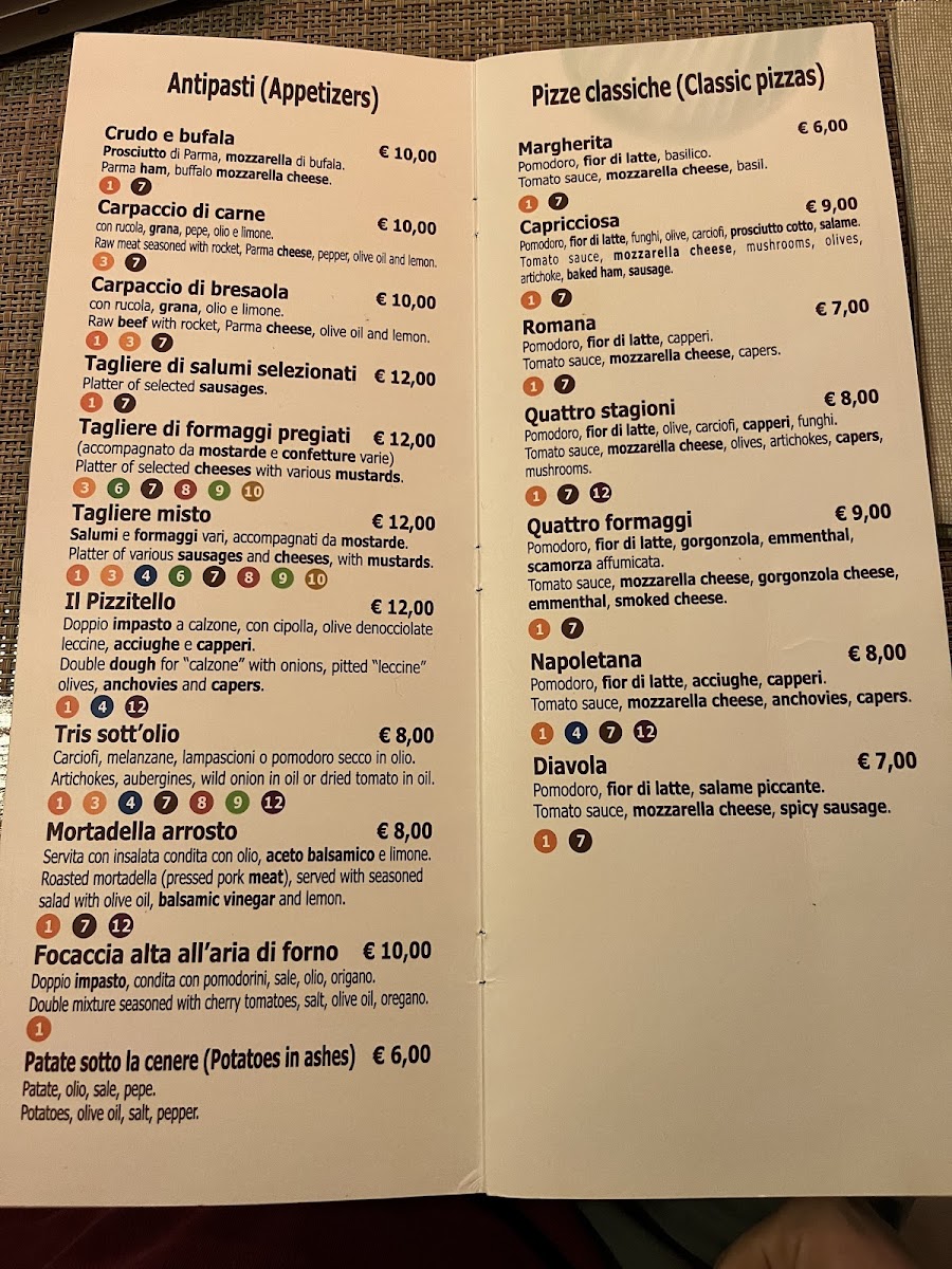 Pizzeria Casa Pinto Photo Menu 3