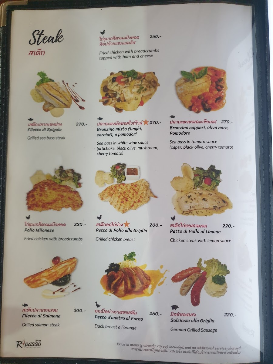 Ripasso Photo Menu 7