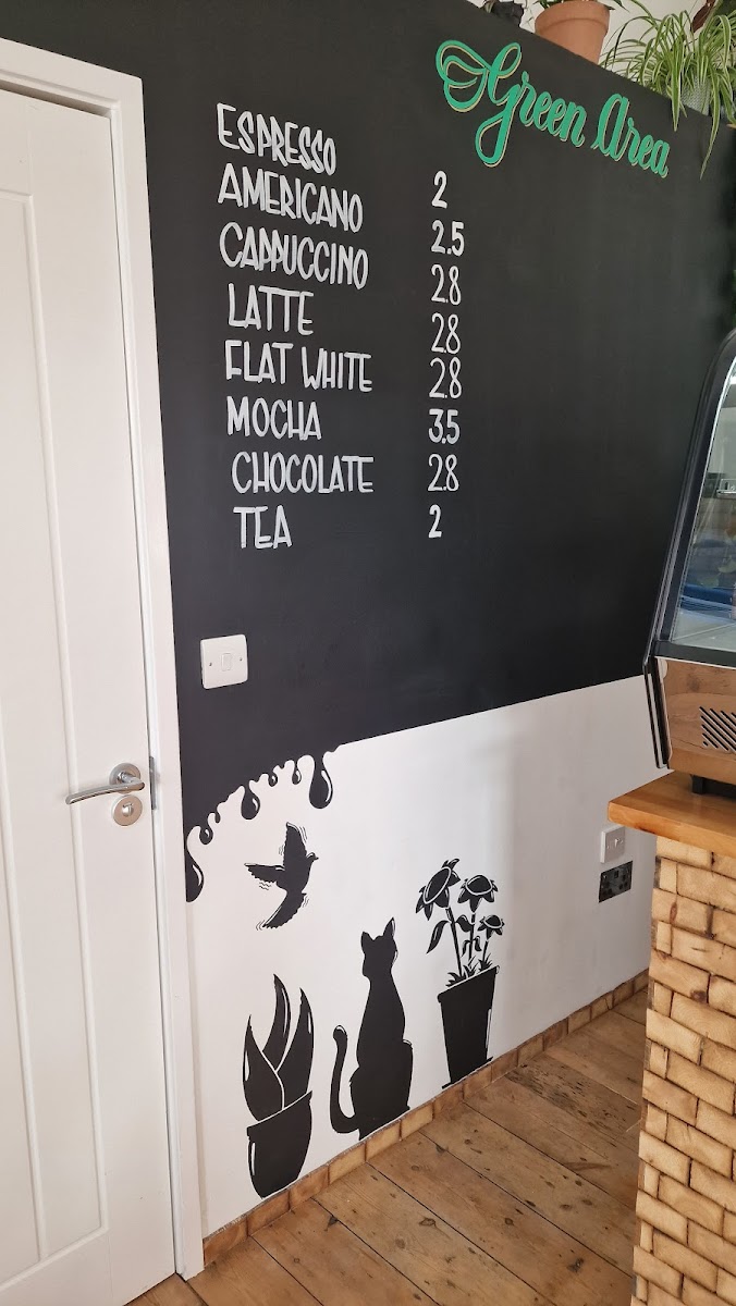 Green Area Roastery Photo Menu 2
