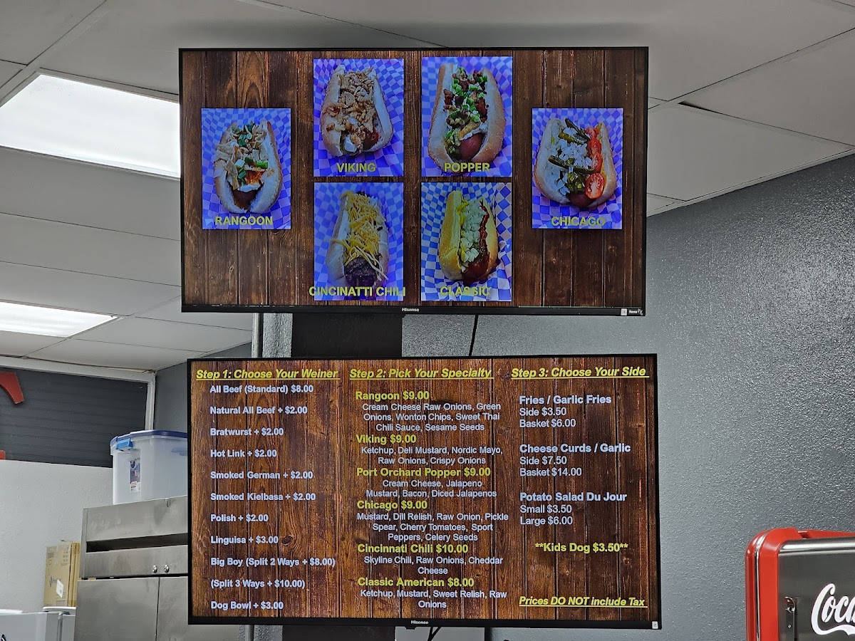 Harbor Haute Dogs Photo Menu 4