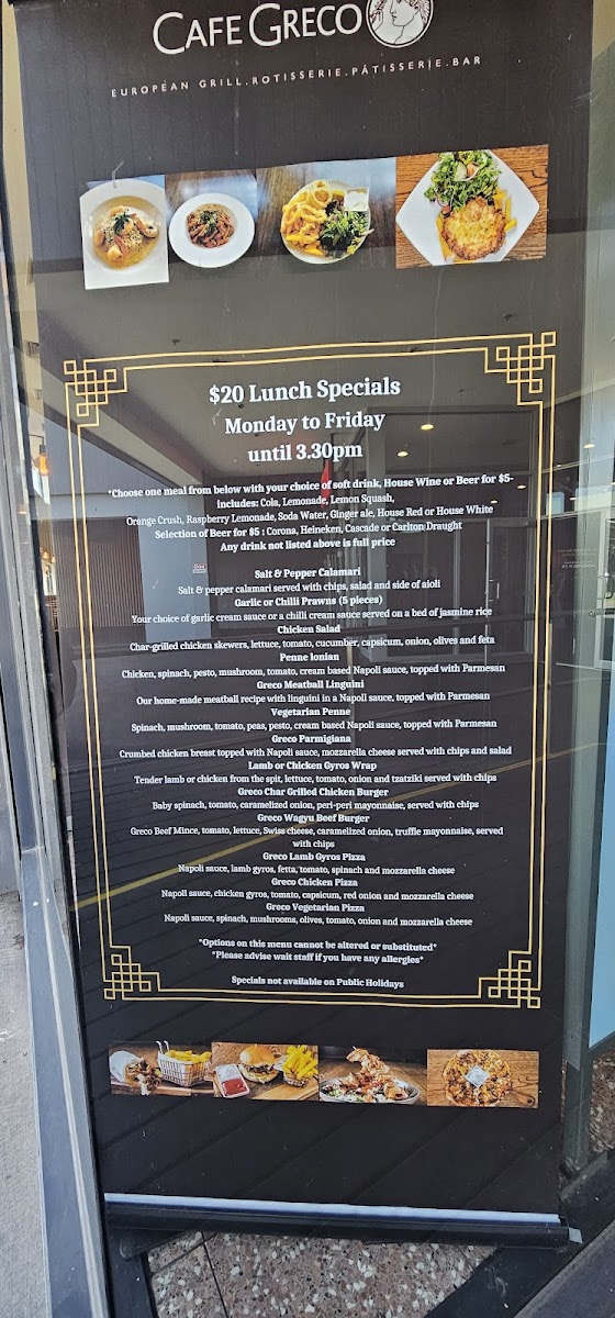 Cafe Greco Photo Menu 4