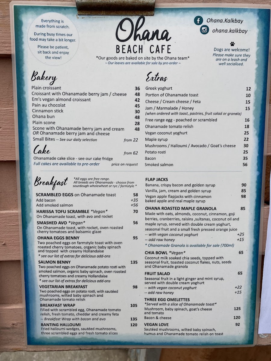 Ohana Cafe Photo Menu 8
