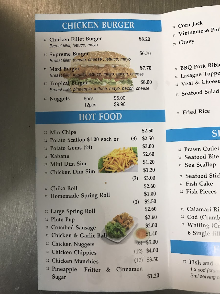 Poppy's Cafe Photo Menu 3
