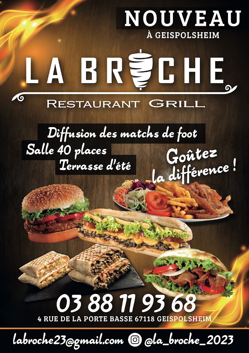 LA BROCHE GEISPOLSHEIM Photo Menu 5