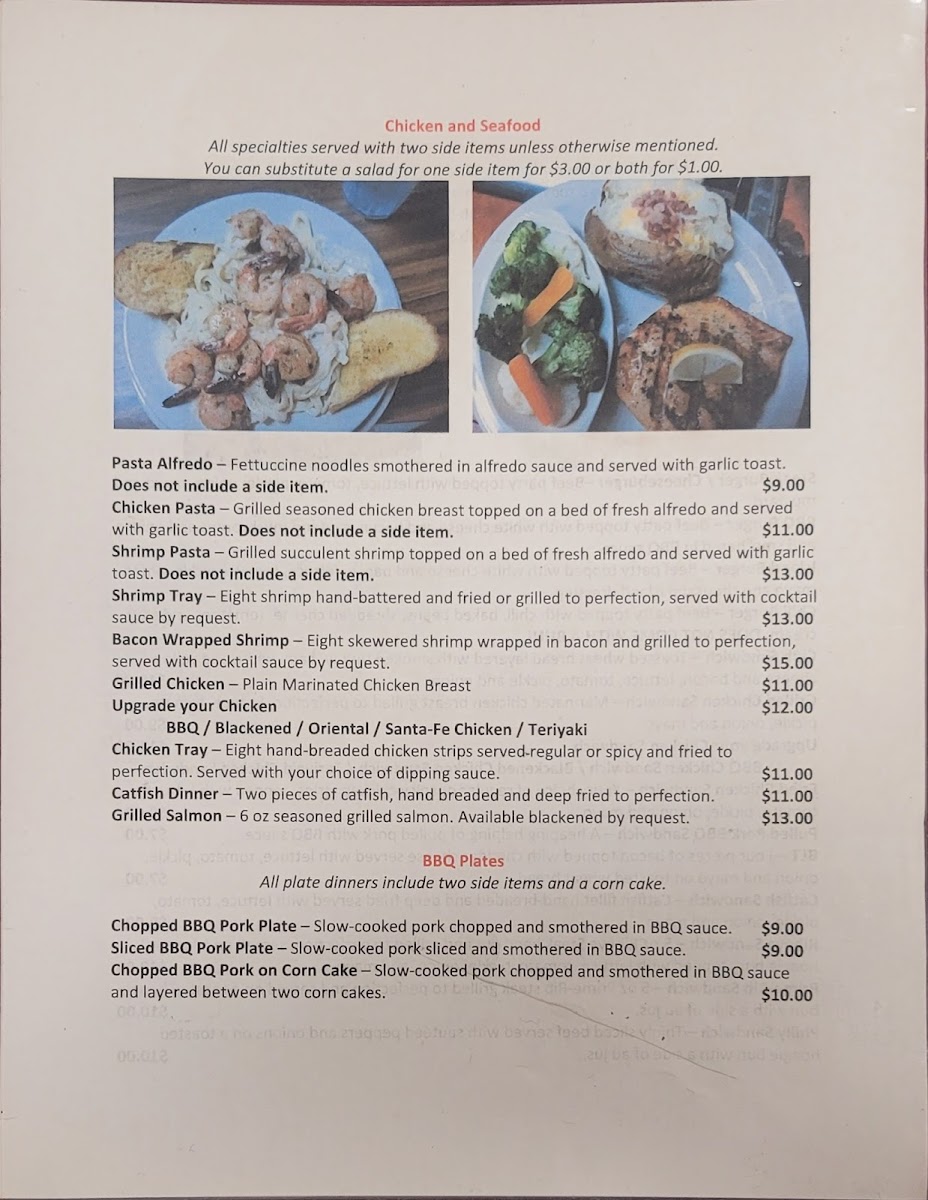 Franklin Steak House Photo Menu 3
