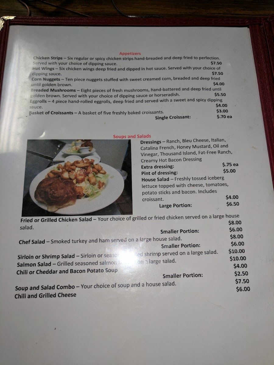 Franklin Steak House Photo Menu 6