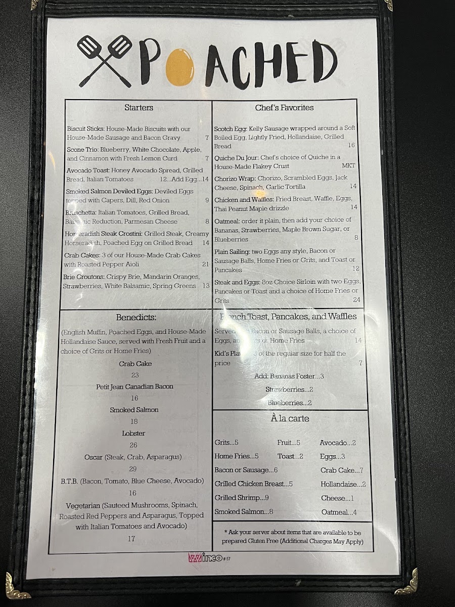 Angel's Breaksfast Bistro Photo Menu 10