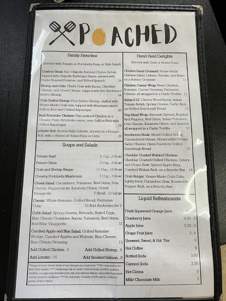 Angel's Breaksfast Bistro Photo Menu 7