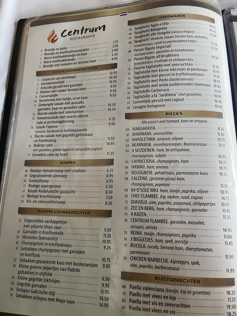 Bar Restaurante Centrum Photo Menu 9