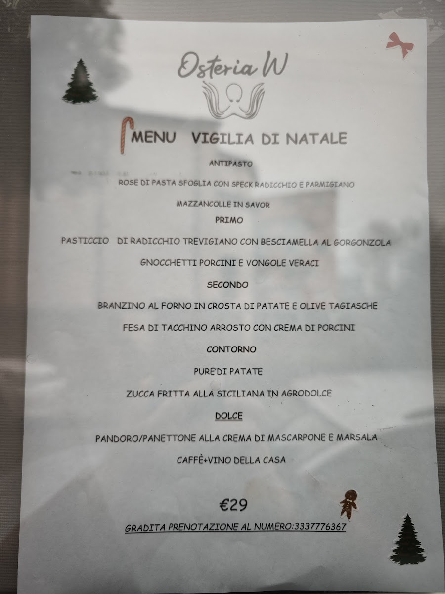Osteria W pizzeria W Photo Menu 9