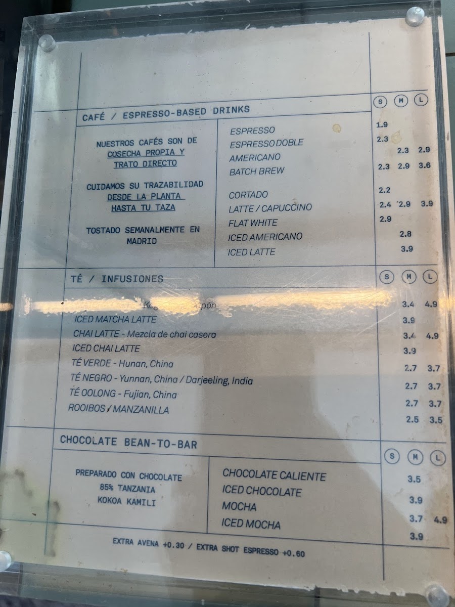 PASTORA – Café & Bottle Shop Photo Menu 4